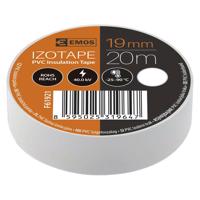 EMOS Izolační páska PVC 19mm / 20m bílá F61921