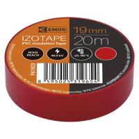 EMOS Izolační páska PVC 19mm / 20m červená F61923