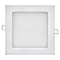EMOS LED panel 170×170, vestavný stříbrný, 12W neutrální bílá 1540221270
