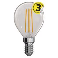 EMOS LED žárovka Filament Mini Globe A plus plus 4W E14 neutrální bílá 1525281211