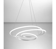 Gea Luce Gea Luce DIVA S G BIANCO - LED Stmívatelný lustr na lanku DIVA LED/44W/230V bílá