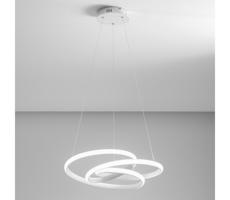 Gea Luce Gea Luce DIVA S P BIANCO - LED Stmívatelný lustr na lanku DIVA LED/43W/230V bílá
