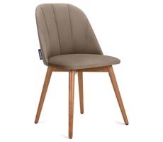 Konsimo Sp. z o.o. Sp. k. Jídelní židle BAKERI 86x48 cm béžová/světlý dub