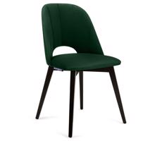 Konsimo Sp. z o.o. Sp. k. Jídelní židle BOVIO 86x48 cm tmavě zelená/buk