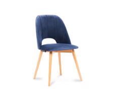 Konsimo Sp. z o.o. Sp. k. Jídelní židle TINO 86x48 cm tmavě modrá/světlý dub