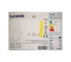 Lucande Lucande - LED Stmívatelný lustr na lanku LYANI LED/20,5W/230V