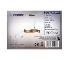Lucande Lucande - LED Stmívatelný lustr na lanku MARIJA LED/24W/230V