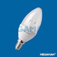 MEGAMAN LED LC1106wCS 6W E14 2700K 330st. B40 stmívatelná DIM-TO-WARM LC1106wCS-E14 Teplá bílá