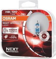 Osram Night Breaker Laser 64212NL-HCB H8 PGJ19-1 12V 35W 2 ks Studená bílá 4062172114370