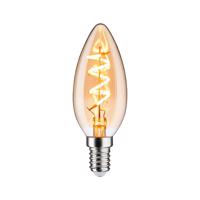 PAULMANN Vintage Edition LED svíčka E14 230V 4W 1800K stmívatelné zlatá 28951
