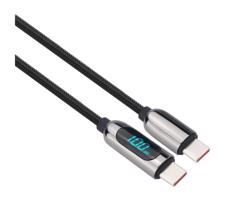 SSC1801 - USB-C kabel s displejem 100W 1m