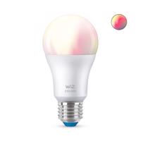 WiZ LED RGBW Stmívatelná žárovka A60 E27/8W/230V 2200-6500K CRI 90 Wi-Fi -WiZ WI0003