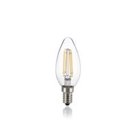 LED Filamentová žárovka Ideal Lux Oliva Trasparente 270944 E14 4W 410lm 2700K čirá nestmívatelná Čirá