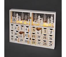 1V244 - LED Adventní kalendář LED/2xAAA