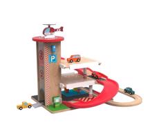 2Kids Toys garáž s vláčkodráhou