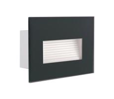 33692 - LED Vestavné svítidlo GLASI LED/3W/230V 3000K IP44 antracit