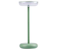 37313- LED Stmívatelná nabíjecí lampa FLUXY LED/1,7W/1800 mAh IP44 zelená