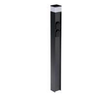 38767-Venkovní lampa se 2 zásuvkami DASTEN 1xG9/11W/230V 80 cm IP44 černá