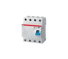 ABB ABB 2CSF204001R1250 - Proudový chránič F204 AC-25/0,03 4-pólový 25A 400V