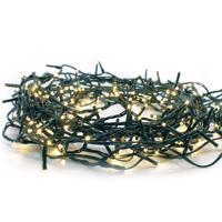 ACA Lighting 100 LED řetěz po 10cm teplá bílá, 220-240V plus prodloužitelný max 6 sad, IP44 10m zelený kabel 100WWE44TGL Teplá bílá