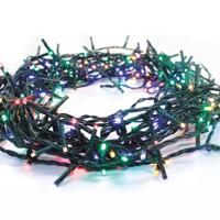 ACA Lighting 100 LED řetěz po 5cm multicolor 220-240V plus prodloužitelný max 6 sad IP44 5m plus 3m zelený kabel X081001011
