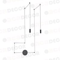 ACA Lighting Avantgarde závěsné a stropní svítidlo YL22C2BK