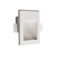 ACA Lighting Gypsum LED zapuštěné sádrové svítidlo G8001LED