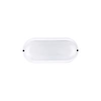 ACA Lighting LED plastové bílé nástěnné svítidlo 230V AC IP65 10W 900lm 3000K 110d Ra80 DORA1030W