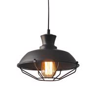ACA Lighting Vintage závěsné svítidlo KS1463P1BK