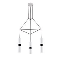 ACA Lighting závěsné svítidlo 3XGU10 bílý kov 56X49XH150CM DA VINCI HM853P56WH