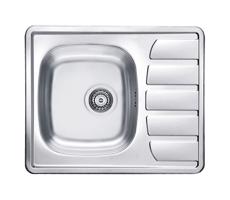 ALVEUS ALVEUS 1098940 - Kuchyňský dřez ZOOM 61,5x50 cm satin, pro horní montáž
