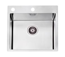 ALVEUS ALVEUS 1103609 - Kuchyňský dřez PURE 52,5x51,5 cm satin