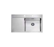 ALVEUS ALVEUS 1103653 - Kuchyňský dřez PURE 86x52,5 cm satin, pravý