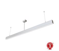 APLED APLED - LED Lustr na lanku LOOK LED/58W/230V 4000K 150 cm stříbrná