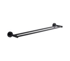 Aqualine Aqualine - Nástěnný věšák na ručníky SAMBA 12x64,5 cm černá