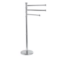 Aqualine Aqualine - Stojan s věšákem na ručníky SAMBA 85,5 cm nerez/lesklý chrom