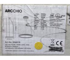 Arcchio Arcchio - LED Lustr na lanku PIETRO 2xLED/45W/230V