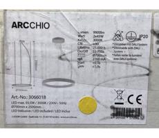 Arcchio Arcchio - LED Lustr na lanku PIETRO 2xLED/45W/230V