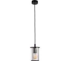 Argon Argon 8751 - Venkovní lustr na lanku NORFOLK 1xE27/15W/230V IP44 černá