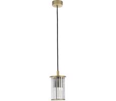 Argon Argon 8755 - Venkovní lustr na lanku NORFOLK 1xE27/15W/230V IP44 zlatá