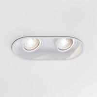 ASTRO downlight svítidlo Minima Round Twin nastavitelné 2x6W GU10 bílá 1249028