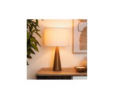Atmosphera Atmosphera - Stolní lampa AINA 1xE27/25W/230V borovice