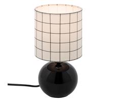 Atmosphera Atmosphera - Stolní lampa TIMÉO 1xE14/60W/230V černá/bílá