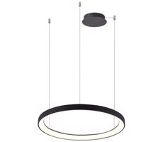 Azzardo Azzardo -LED Stmívatelný lustr na lanku AGNES LED/38W/230V pr. 48 cm černá