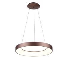Azzardo Azzardo  - LED Stmívatelný lustr na lanku SANTANA LED/80W/230V hnědá + DO