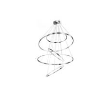 Azzardo Azzardo  - LED Stmívatelný lustr na lanku WHEEL LED/190W/230V lesklý chrom