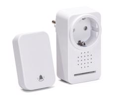 B.V.  - Bezdrátový zvonek do zásuvky 1Z 3680W/230V IPX4 bílá