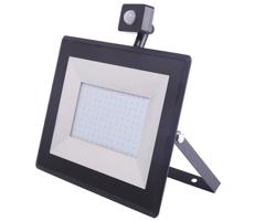 B.V.  - LED Reflektor se senzorem LED/100W/230V IP65 černá