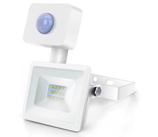 B.V.  - LED Reflektor se senzorem LED/10W/230V 4000K IP65 bílá