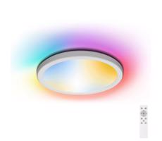 B.V. -LED RGBW Stmívatelné koupelnové svítidlo LED/18W/230V pr. 30 cm IP44+DO